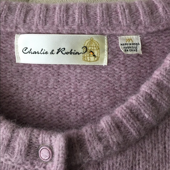 🦄SALE🦄Anthro Charlie & Robin Cropped Cardigan - Picture 2 of 4